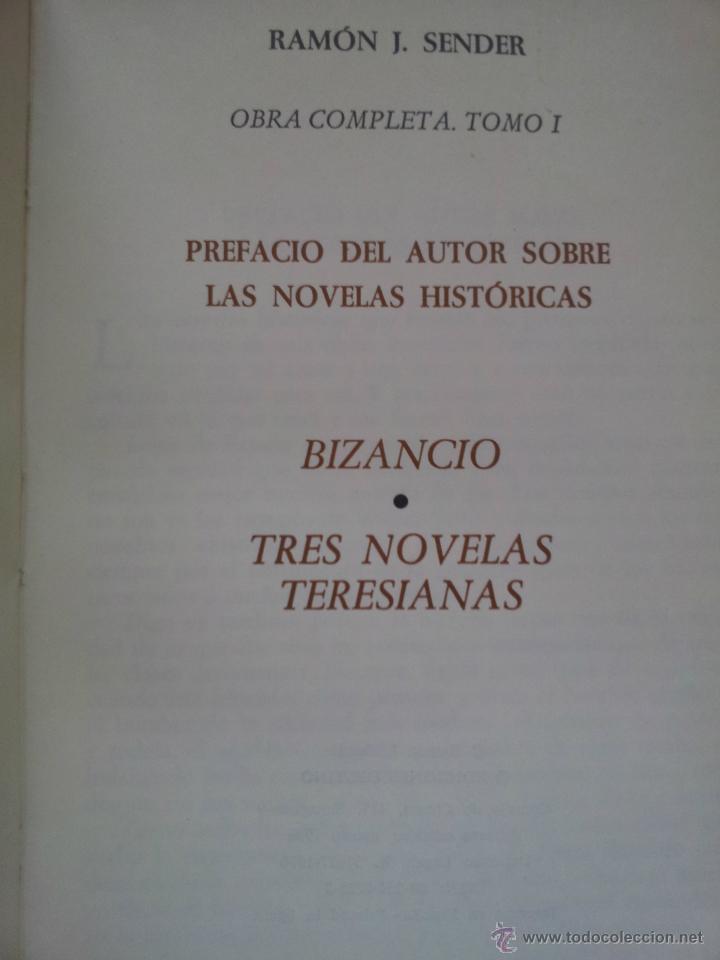 Libros de segunda mano: OBRA COMPLETA (3 TOMOS). RAM&Oacute;N J. S&Eacute;NDER. DESTINO. 1976 - Foto 5