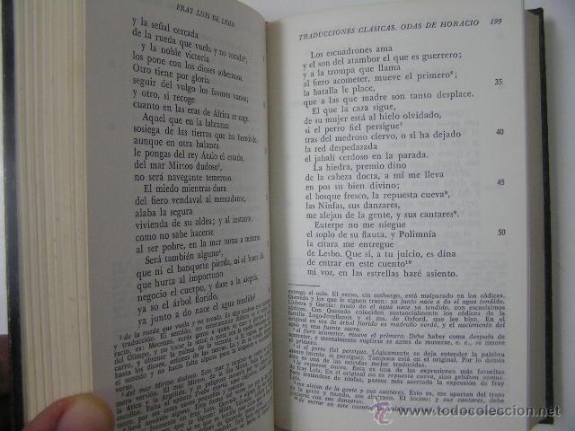 Libros de segunda mano: fray luis de leon,poesias,1970,planeta ed,ref &ntilde;9 - Foto 5