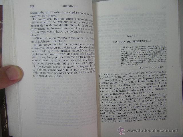 Libros de segunda mano: obras inmortales,stendhal,1960,edaf ed,ref &ntilde;9 - Foto 5