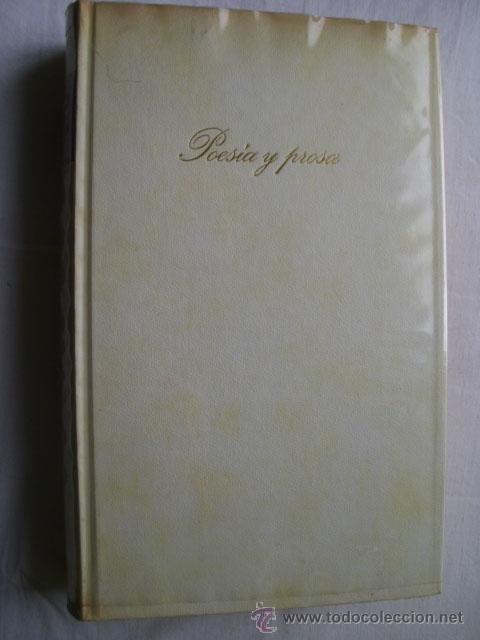 Libros de segunda mano: POES&Iacute;A Y PROSA. DE QUEVEDO, Francisco. 1976 - Foto 1