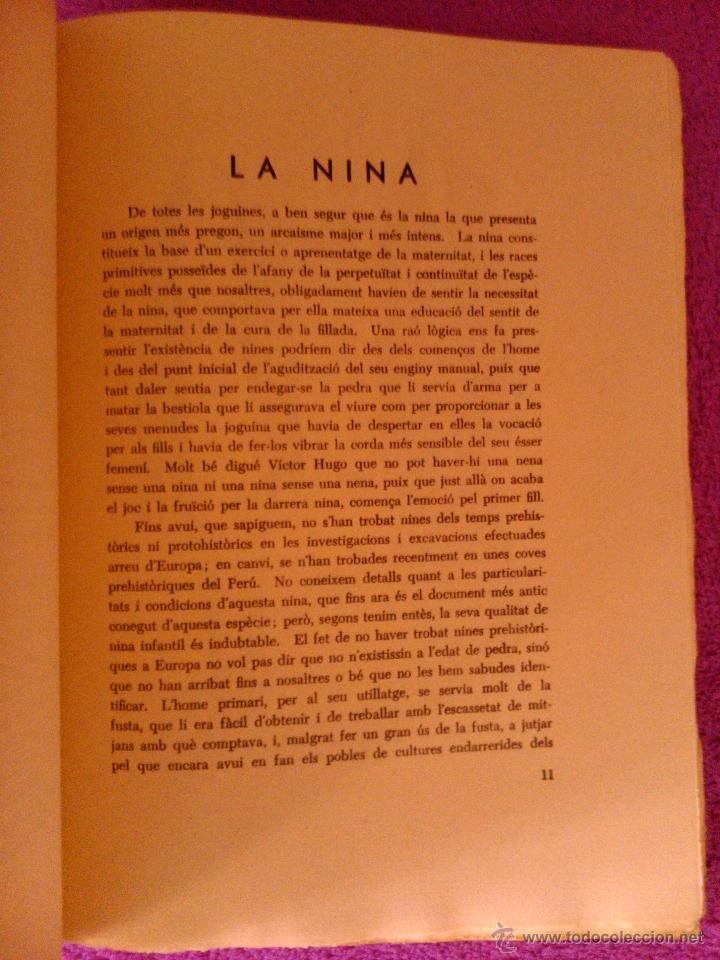 Libros de segunda mano: LA NINA, JOAN AMADES 1965 - Foto 3