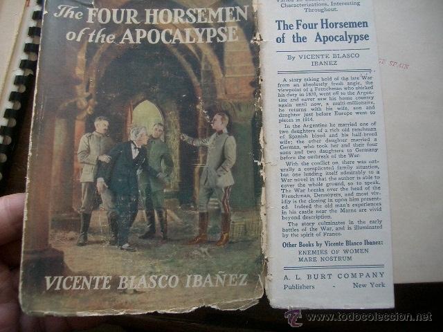 Libros de segunda mano: Los 4 jinetes del Apocalipsis en ingl&eacute;s de Blasco Ib&aacute;&ntilde;ez - Foto 2