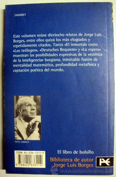 Libros de segunda mano: JORGE LUIS BORGES - EL ALEPH - INCLUYE 18 RELATOS - Foto 2