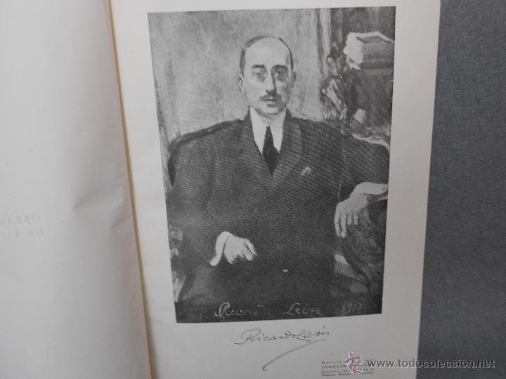 Libros de segunda mano: OBRAS COMPLETAS DE RICARDO LEON .DOS TOMOS - Foto 4