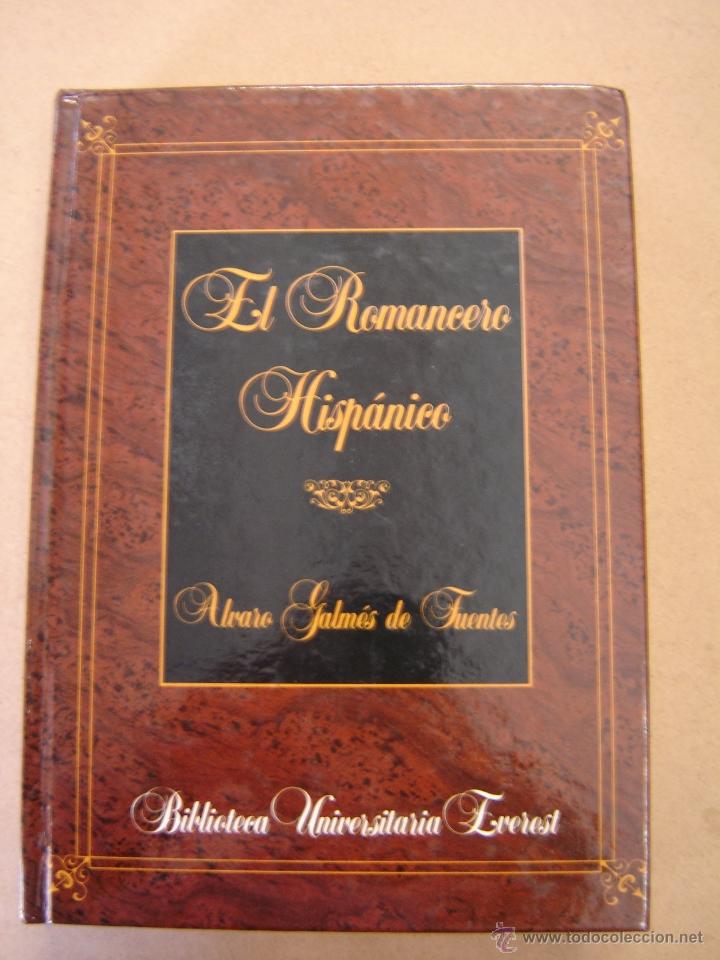 Libros de segunda mano: El Romancero Hisp&aacute;nico - Alvaro Galm&eacute;s de Fuentes - Foto 1