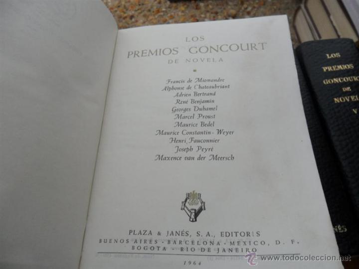 Libros de segunda mano: 6 tomos los premios goncourt 1964 - Foto 3