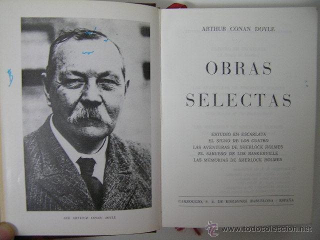 Libros de segunda mano: conan doyle obras selectas,1973,carroggio ed,ref &ntilde;&ntilde;8 - Foto 4
