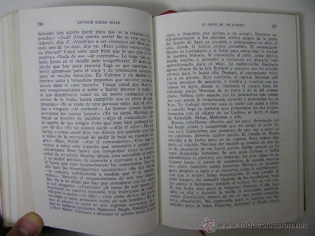 Libros de segunda mano: conan doyle obras selectas,1973,carroggio ed,ref &ntilde;&ntilde;8 - Foto 5