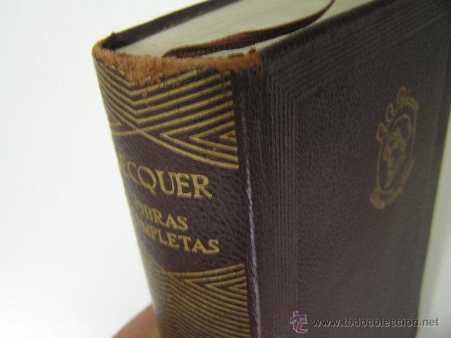 Libros de segunda mano: obras completas,becquer,1964,aguilar ed, - Foto 3