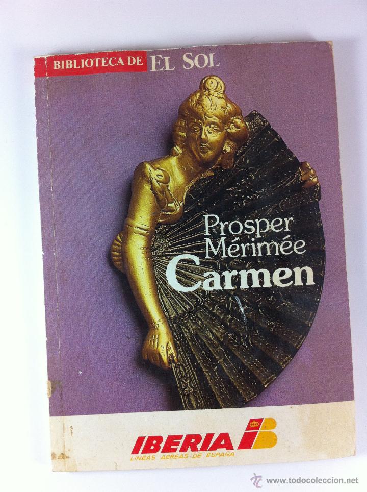 Libros de segunda mano: CARMEN, PROSPERO DE MERIMEE, BIBLIOTECA DE EL SOL. - Foto 1