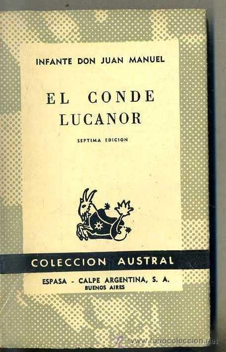 Libros de segunda mano: AUSTRAL 676 - EL CONDE LUCANOR - Foto 1
