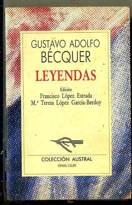 Libros de segunda mano: AUSTRAL A36 : BECQUER - LEYENDAS - Foto 1