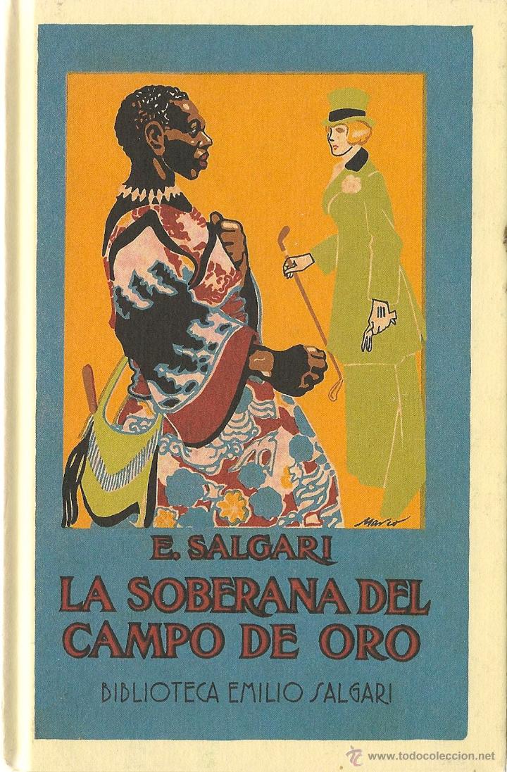 Libros de segunda mano: La soberana del campo de oro/ Emilio Salgari - Foto 1