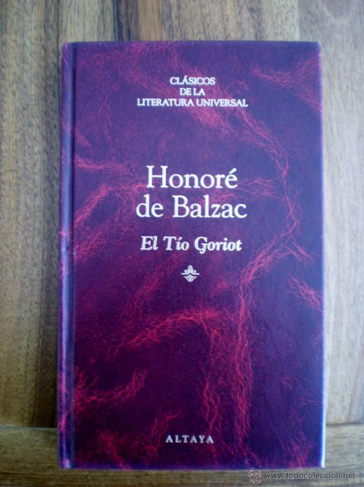 Libros de segunda mano: HONORE DE BALZAC - EL TIO GORIOT - Foto 1