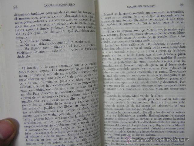 Libros de segunda mano: obras de bromfield I y II,1959,janes ed,ref &ntilde;&ntilde;5 - Foto 5