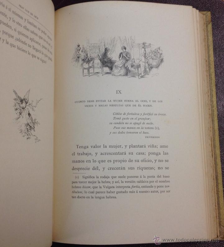 Libros de segunda mano: LA PERFECTA CASADA. FRAY LU&Iacute;S DE LE&Oacute;N. 1898. - Foto 3