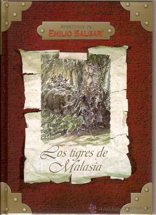 Libros de segunda mano: AVENTURAS DE EMILIO SALGARI LOS TIGRES DE MALASIA EDICIONES RUEDA 2004 - Foto 1