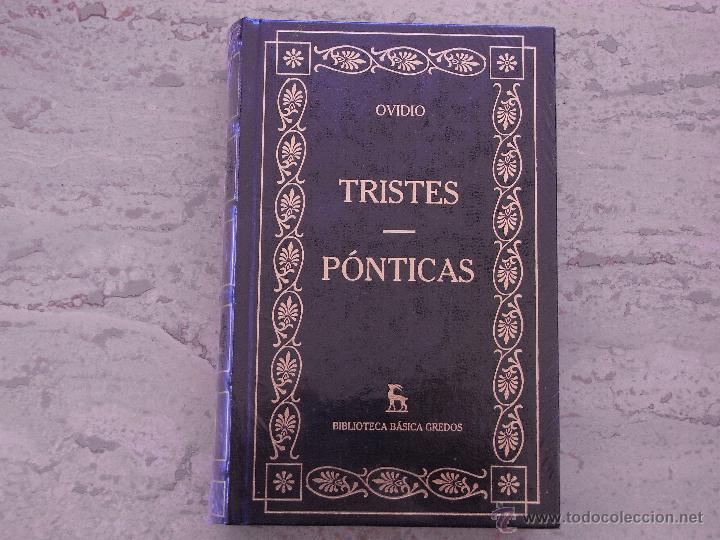 Libros de segunda mano: Tristes. P&oacute;nticas. Ovidio. - Foto 1