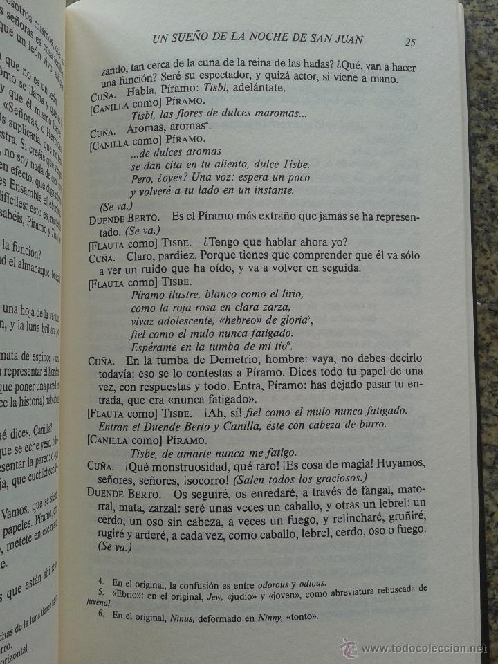 Libros de segunda mano: SHAKESPEARE -- COMEDIAS -- HISTORIA DE LA LITERATURA -- - Foto 2
