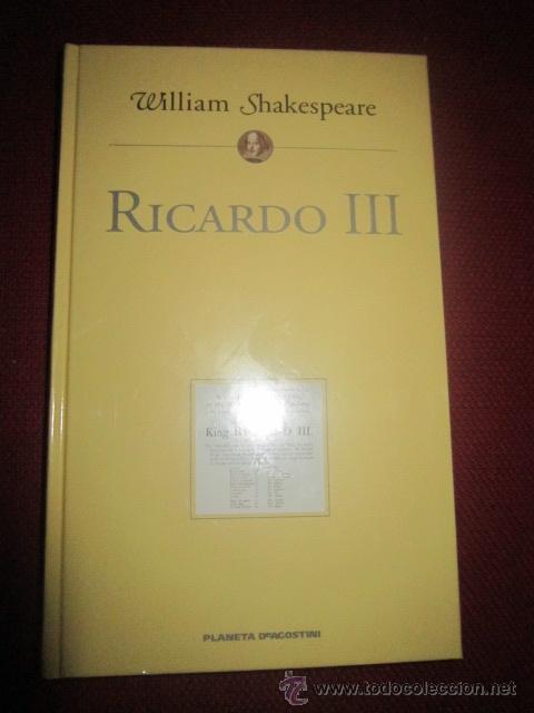 Libros de segunda mano: Ricardo III. Willam Shakespeare. Planeta agostini. - Foto 1