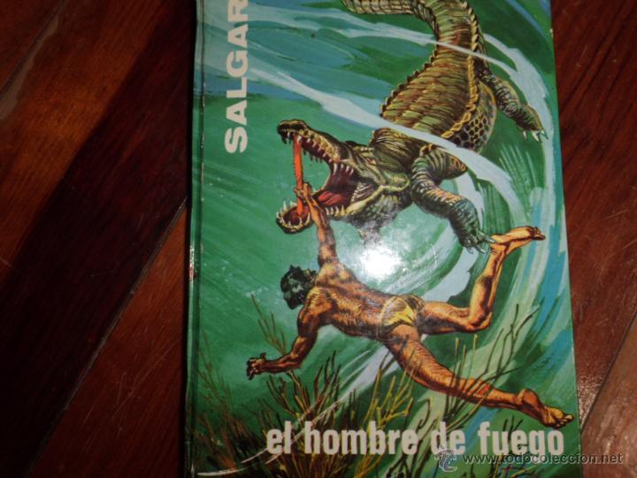 Libros de segunda mano: SALGARI N&ordm; 38 EL HOMBRE DE FUEGO GAHE - Foto 1