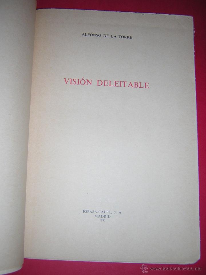 Libros de segunda mano: 1983 - ALFONSO DE LA TORRE - VISION DELEITABLE DE LA FILOSOFIA - FACSIMIL DEL INCUNABLE DE 1489 - Foto 2