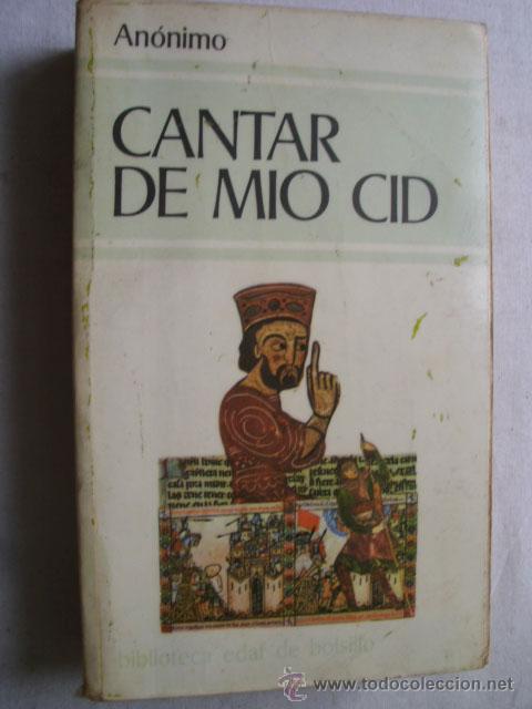 Libros de segunda mano: CANTAR DEL MIO CID.  AN&Oacute;NIMO. 1980 - Foto 1