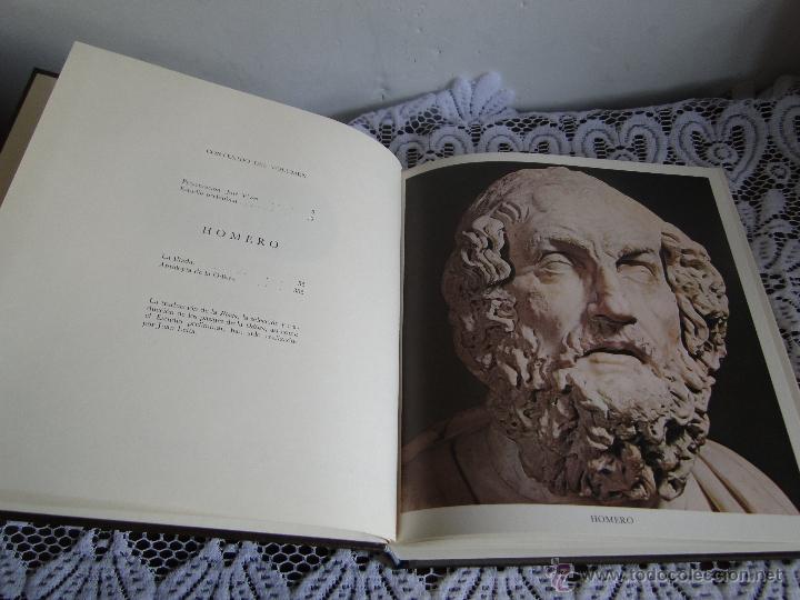 Libros de segunda mano: LA ILIADA / ANOTOLOG&Iacute;A DE LA ODISEA.---HOMERO - Foto 1