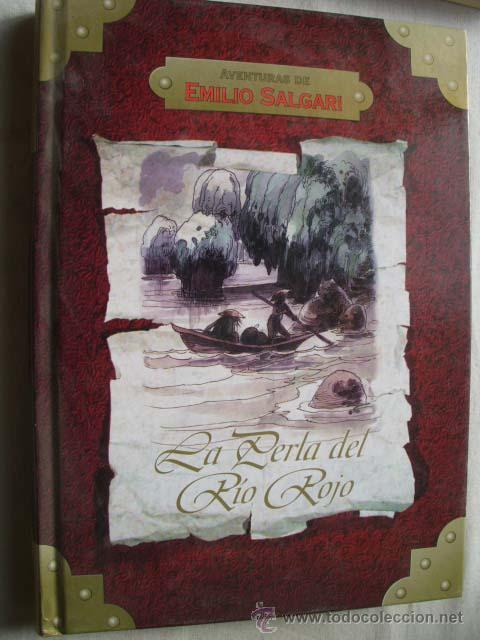 Libros de segunda mano: LA PERLA DEL R&Iacute;O ROJO .SALGARI, Emilio  2004 - Foto 1