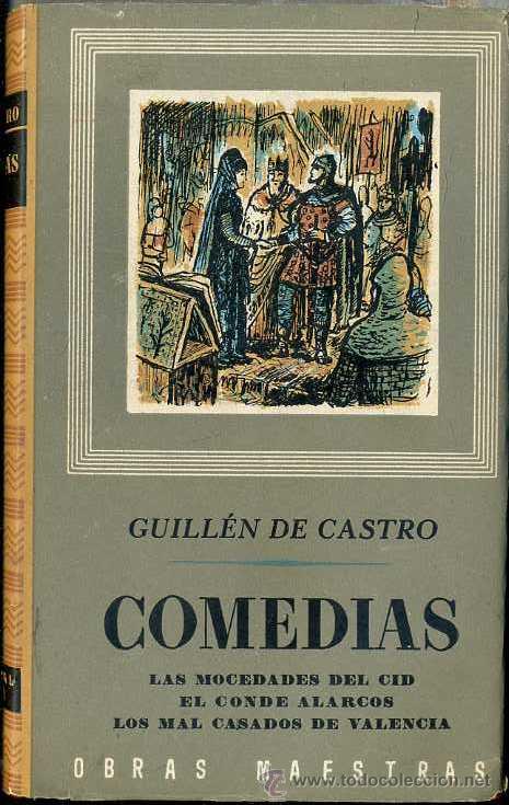 Libros de segunda mano: GUILL&Eacute;N DE CASTRO : COMEDIAS (IBERIA, 1961) - Foto 1