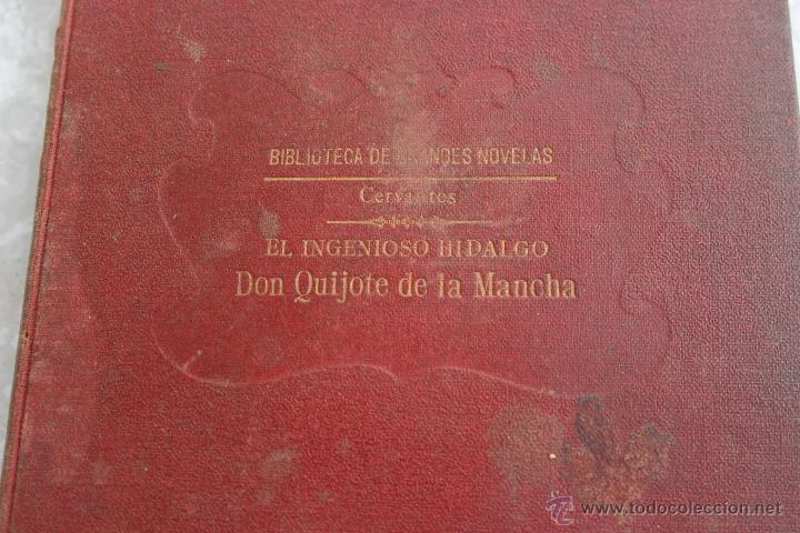 Libros de segunda mano: antiguo libro don quijote de la mancha editorial sopena - Foto 1