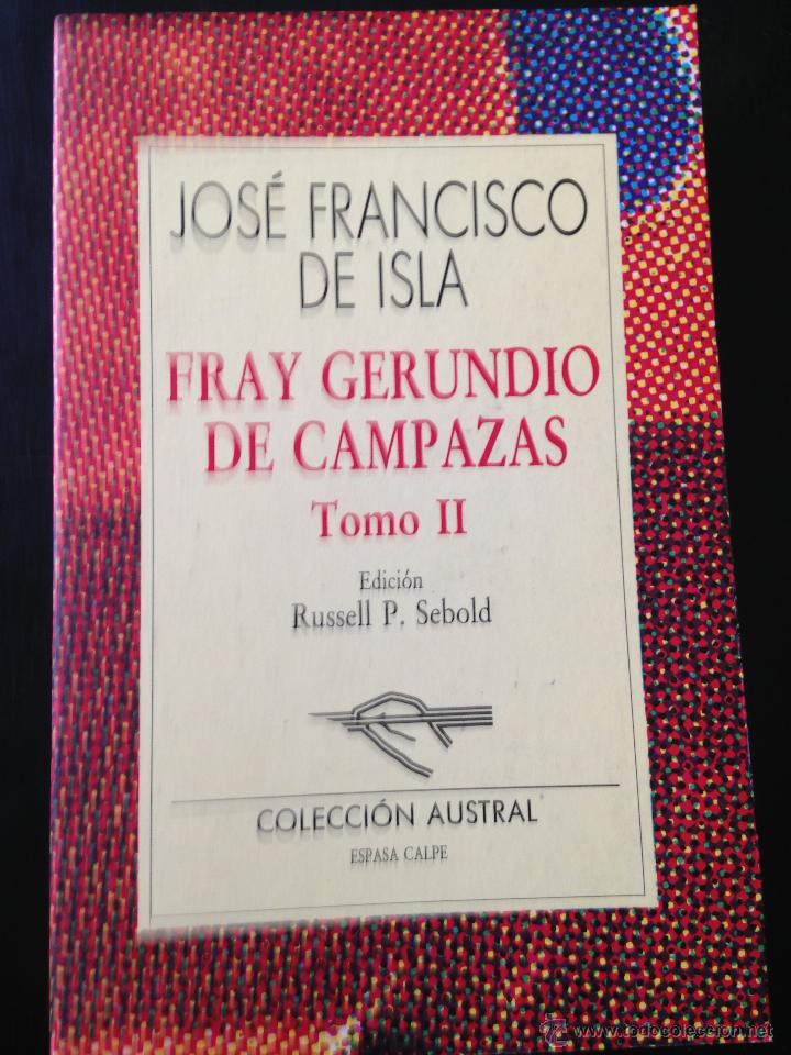 Libros de segunda mano: Fray Gerundio de Campazas II. Jos&eacute; Francisco de Isla - Foto 1