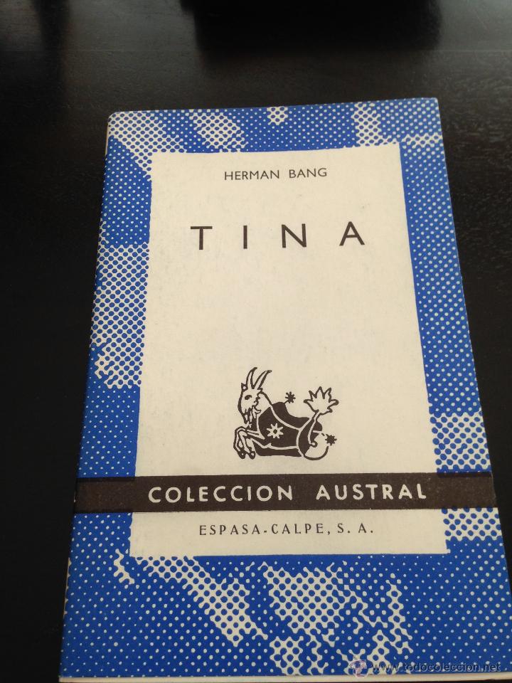 Libros de segunda mano: Tina. Herman Bang - Foto 1