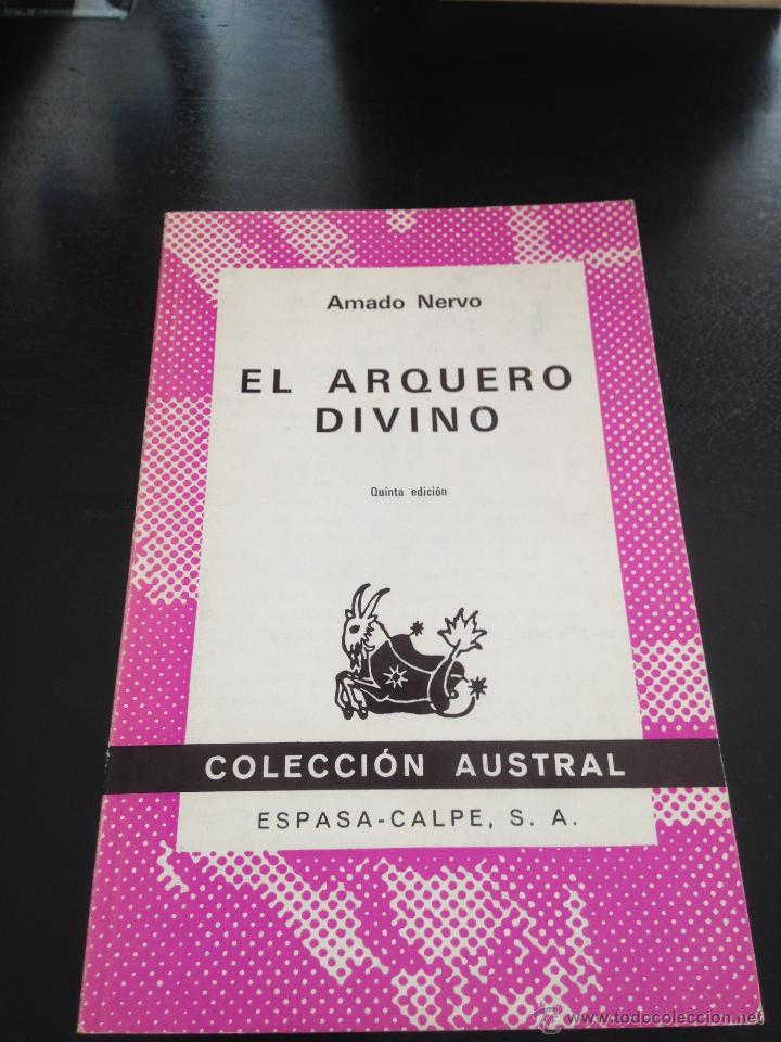 Libros de segunda mano: El arquero divino. Amado Nervo - Foto 1