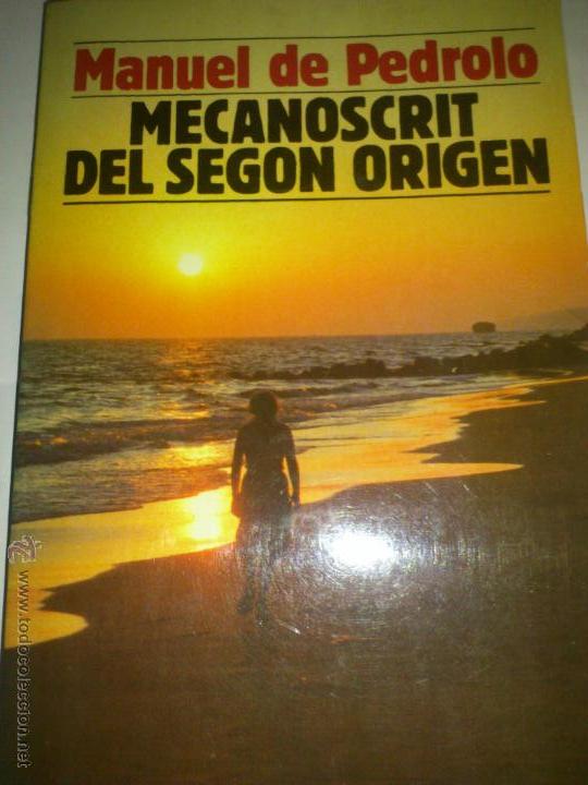 Libros de segunda mano: MANUEL DE PEDROLO MECANOSCRIT DEL SEGON ORIGEN