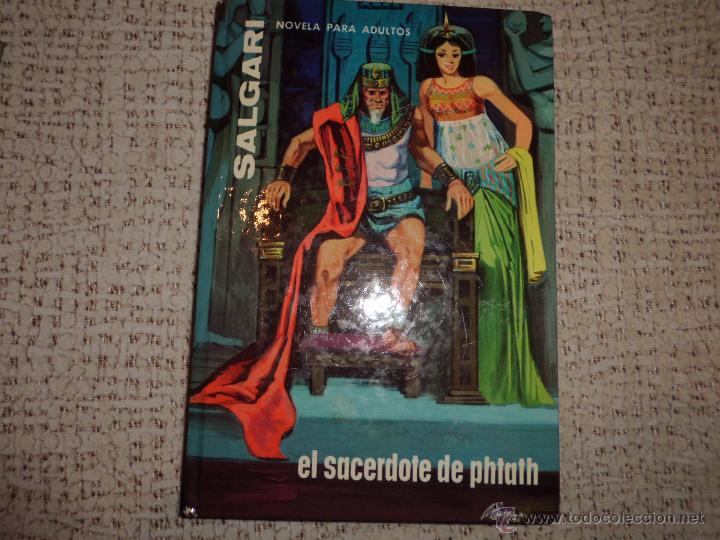 Libros de segunda mano: SALGARI N&ordm; 27 EL SACERDOTE DE PHTATH EDITORIAL GAHE - Foto 1