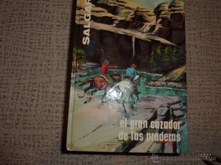 Libros de segunda mano: SALGARI  N&ordm; 30 EL GRAN CAZADOR DE LAS PRADERAS EDITORIAL GAHE - Foto 1