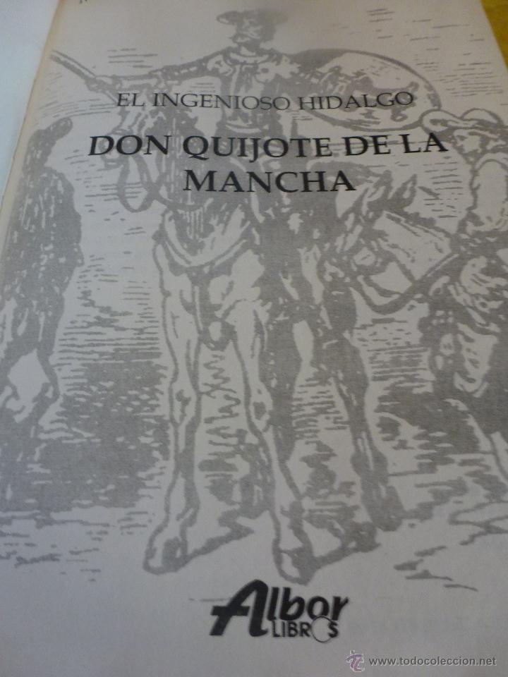 Libros de segunda mano: Libro Don Quijote de la Mancha, Ilustrado por Dore - Foto 3