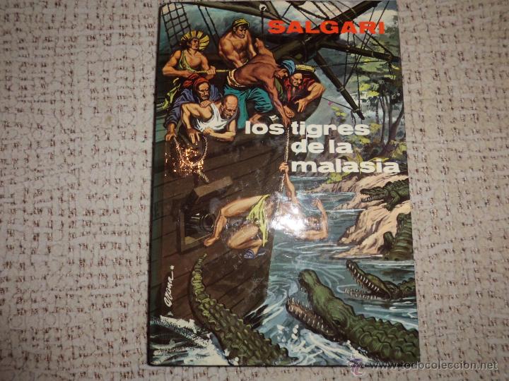 Libros de segunda mano: SALGARI  N&ordm; 5 LOS TIGRES DE LA MALASIA EDITORIAL GAHE - Foto 1