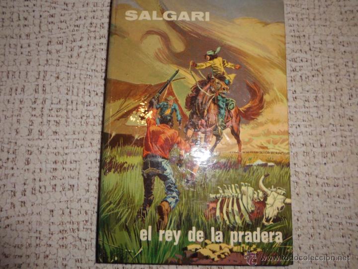 Libros de segunda mano: SALGARI  N&ordm; 50 EL REY DE LA PRADERA EDITORIAL GAHE - Foto 1