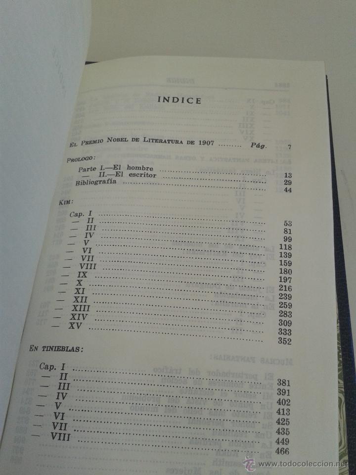 Libros de segunda mano: OBRAS COMPLETAS.  RUDYARD KIPLING. ED. AGUILAR.  A&Ntilde;O 1979 - Foto 7