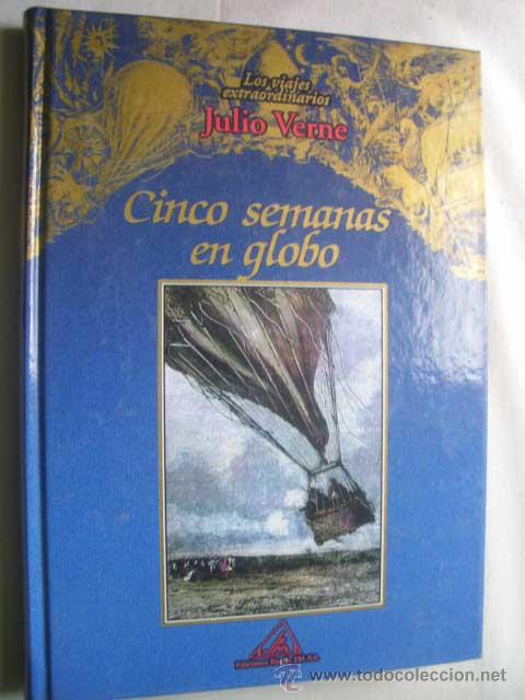 Libros de segunda mano: CINCO SEMANAS EN GLOBO. VERNE, Julio. 2000 - Foto 1