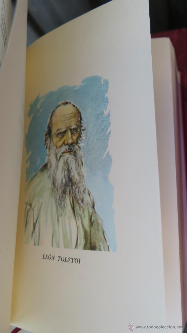 Libros de segunda mano: 1967.- OBRAS INMORTALES. TOLSTOI. EDAF. CON ESTUCHE - Foto 3