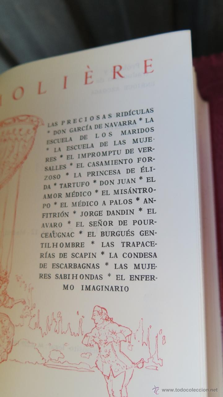 Libros de segunda mano: 1967.- OBRAS INMORTALES. MOLIERE. EDAF. CON ESTUCHE - Foto 3
