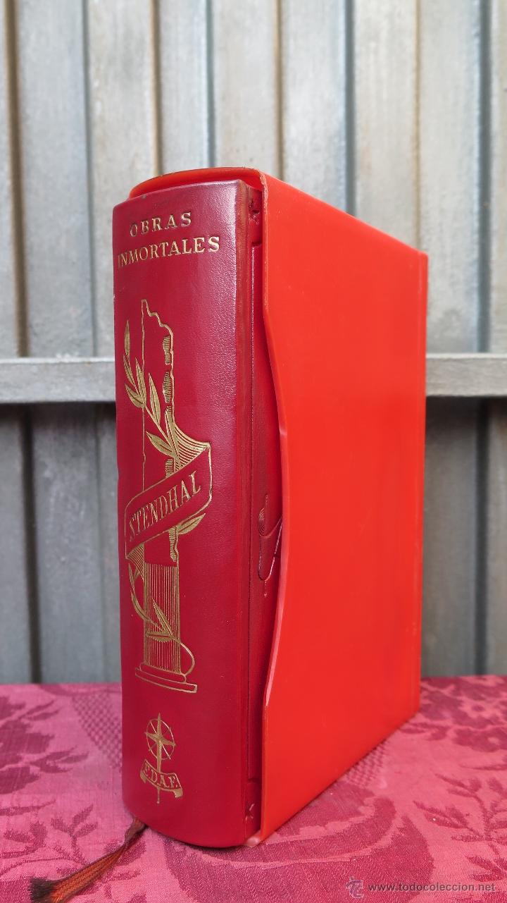 Libros de segunda mano: 1966.- OBRAS INMORTALES. STENDHAL. EDAF. CON ESTUCHE - Foto 1