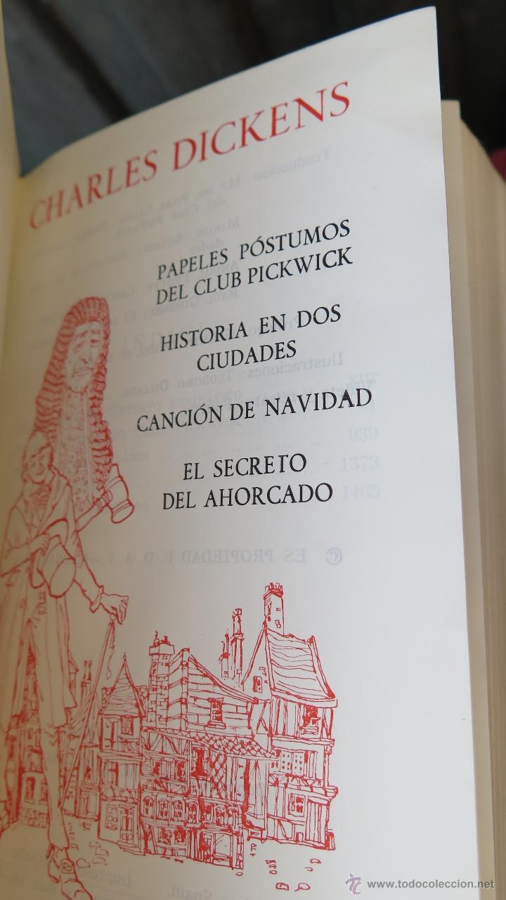 Libros de segunda mano: 1963.- OBRAS INMORTALES. DICKENS. EDAF. CON ESTUCHE - Foto 2