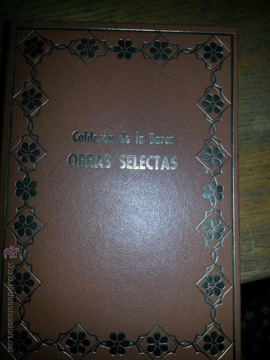 Libros de segunda mano: CALDERON DE LA BARCA, OBRAS SELECTAS - Foto 1