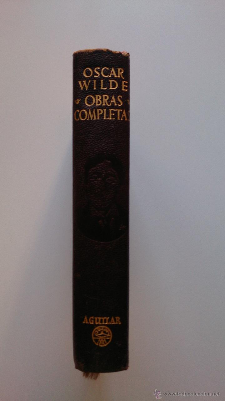 Libros de segunda mano: OBRAS COMPLETAS. OSCAR WILDE. AGUILAR. 1961 - Foto 1