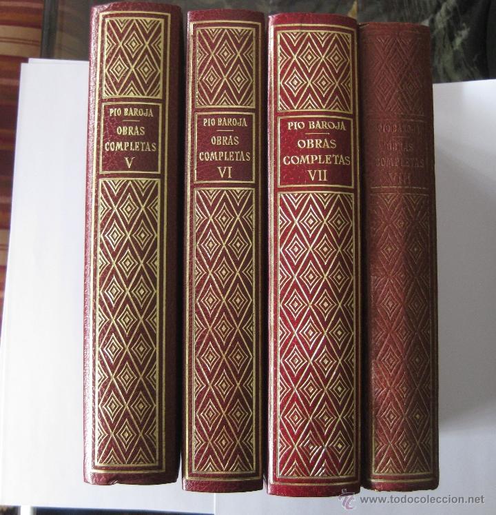 Libros de segunda mano: PIO BAROJA OBRAS COMPLETAS 8 VOLUMENES - Foto 2