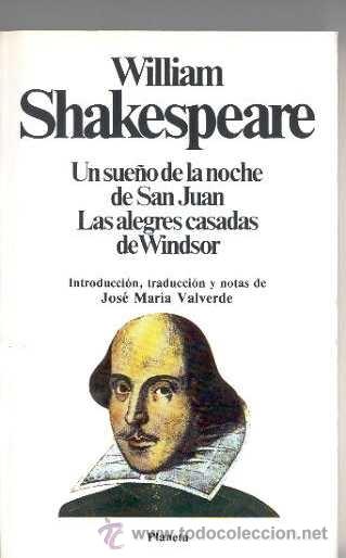 Libros de segunda mano: SHAKESPEARE: UN SUE&Ntilde;O DE LA NOCHE DE SAN JUAN - LAS ALEGRES CASADAS DE WINDSOR - Foto 1